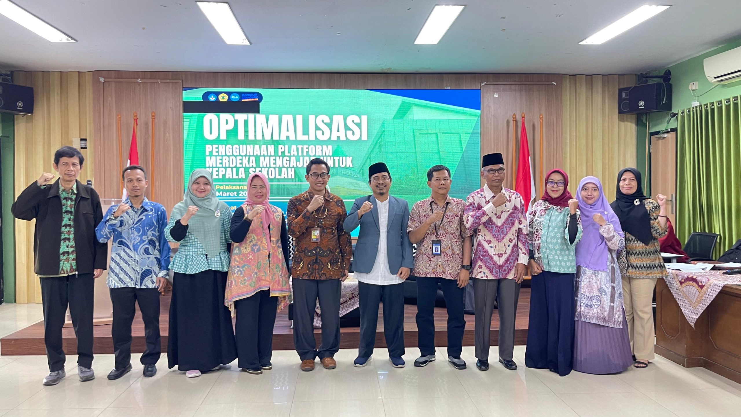 Kelompok Kerja Kepala Sekolah (K3S) Sekolah Dasar dari 8 Kabupaten/Kota di Banten bahas Platform Merdeka Mengajar (PMM) di FKIP Untirta
